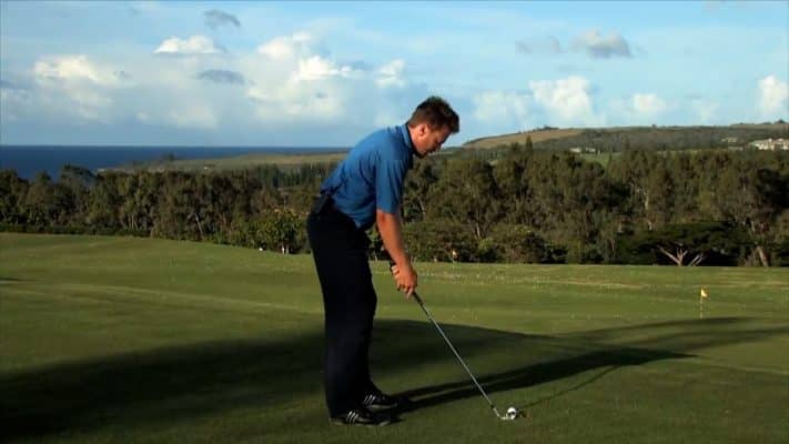 Jerry King Golf In Wind